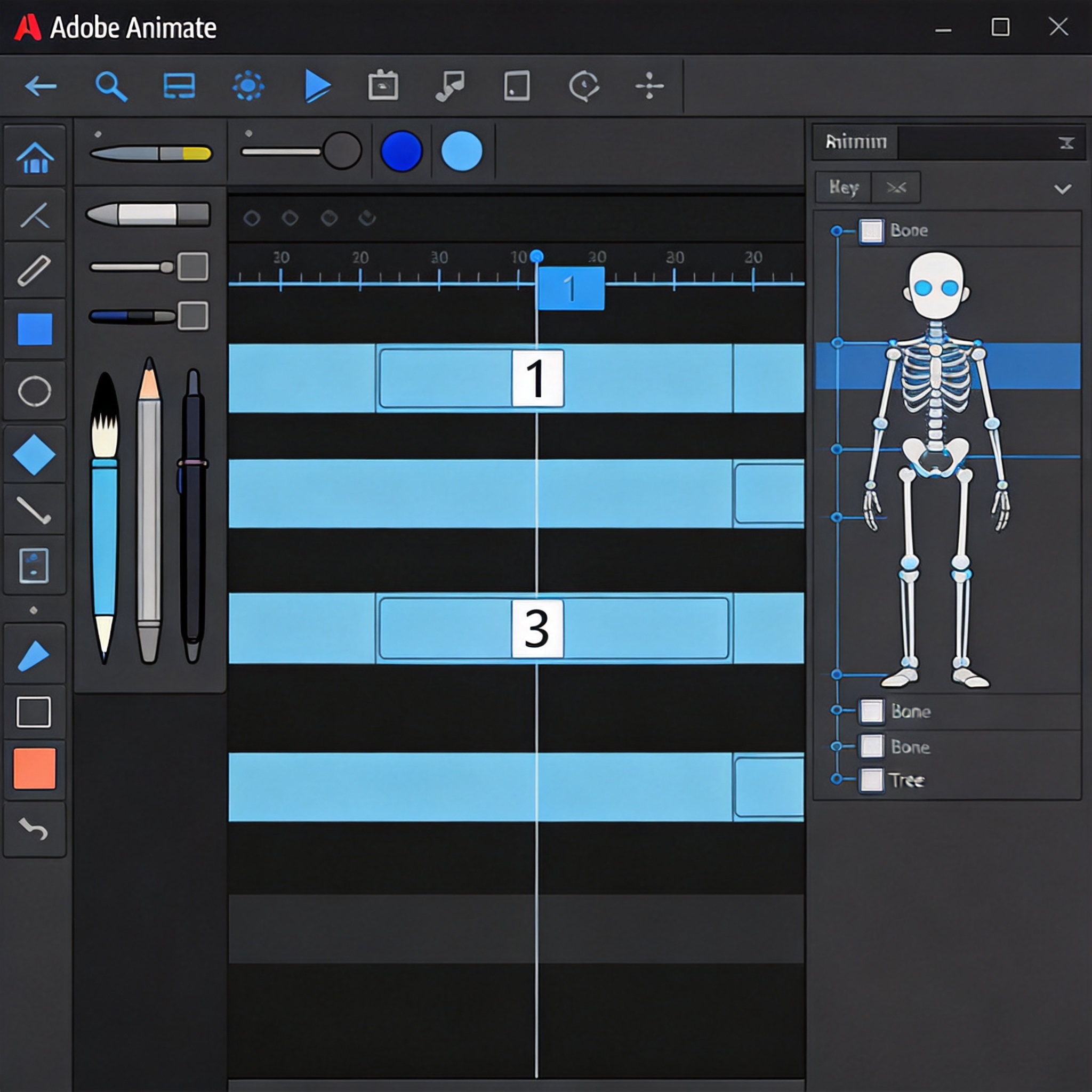 Adobe Animate界面截图4